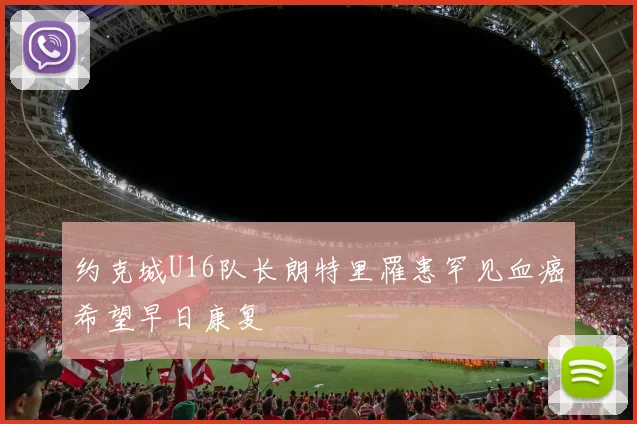 约克城U16队长朗特里罹患罕见血癌希望早日康复